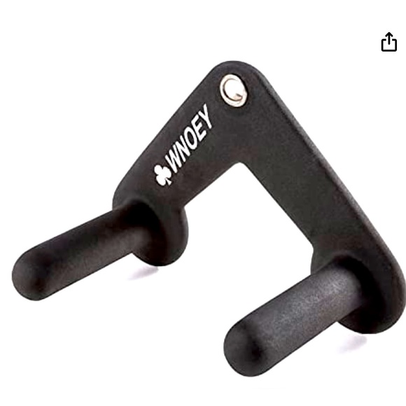 WNOEY LAT V Bar Cable Attachment Gym Back Row HQ Dipped Non Slip GRIP Coating - Picture 1 of 5